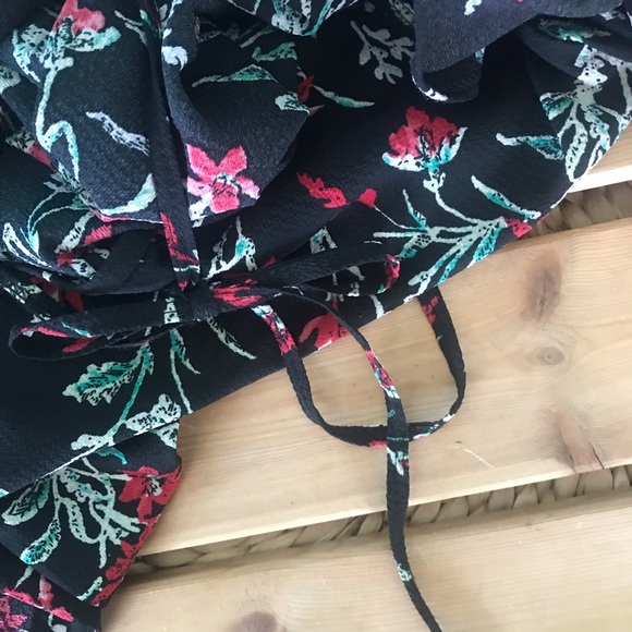 Anthropologie Floreat Aster Floral Kimono Robe Med - Picture 10 of 12